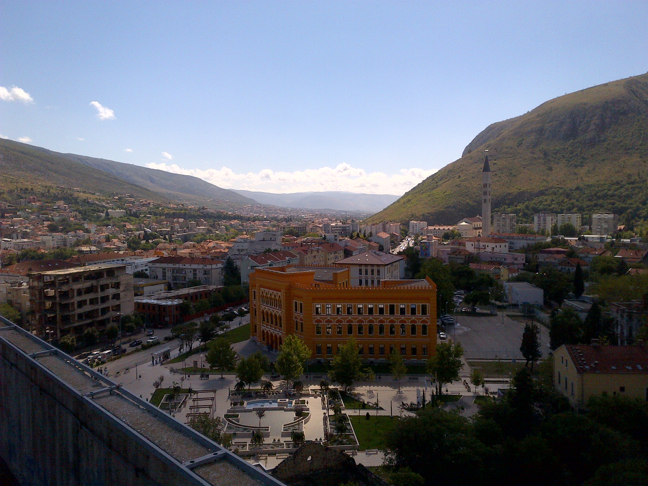IMG-20130911-01137.jpg view from the bank which was used as a sniper tower
