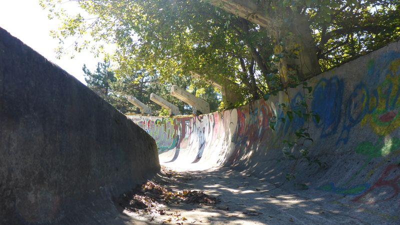 Bobsled track in Sarajevo